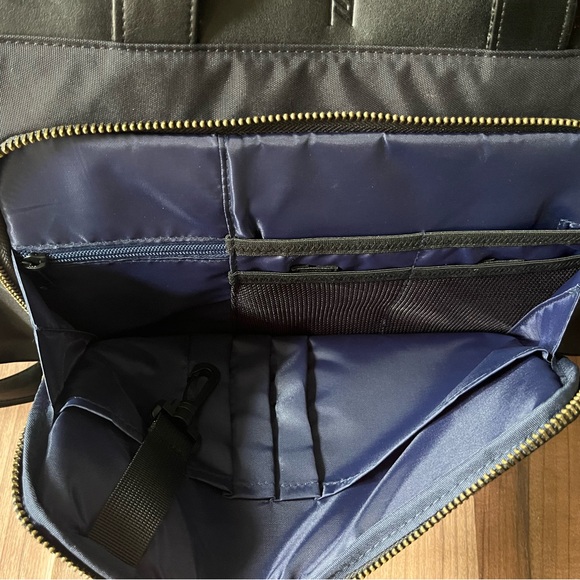 Nomad Lane Black Bento Bag Travel Carry On Personal Item Duffle Weekend - Picture 9 of 16